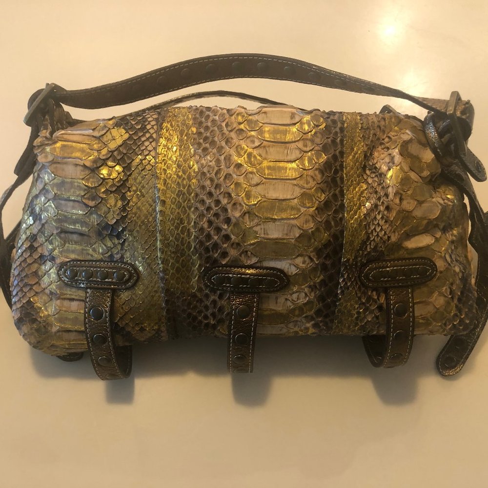 BE&D PYTHON PURSE